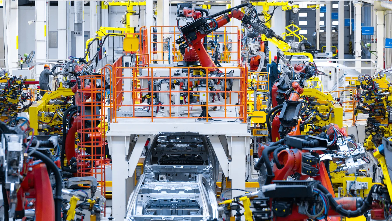 Cilindro eléctrico para pinzas de soldadura utilizadas en la industria del automóvil SEW-Eurodrive