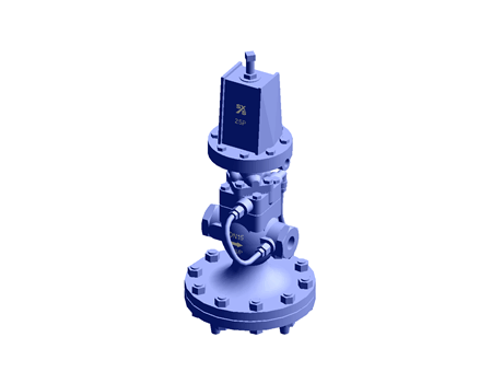 25P Pilot Operated Pressure Reducing Valve PN16/25 SG Iron Red DN15 Spirax Sarco