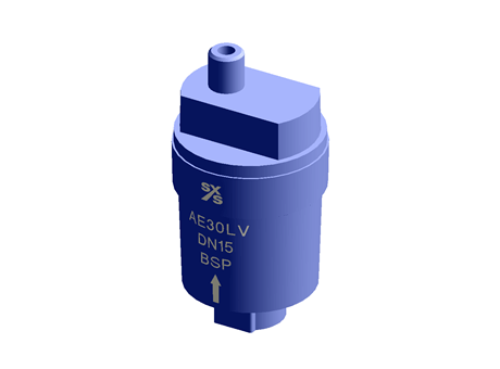 AE30LV Automatic Air Vent for Liquid Systems 1/2" BSP (PL) DZR copper alloy Spirax Sarco