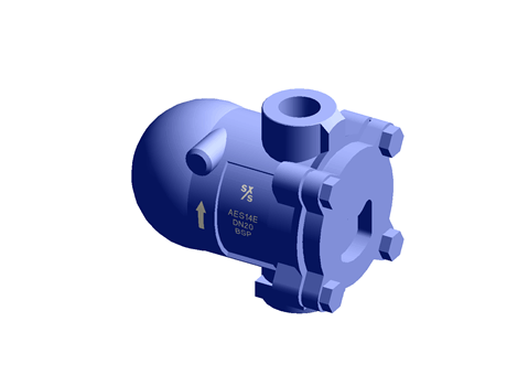 AES14S Automatic Air Vent for Liquid Systems, 1/2" Socket Weld Austenitic Stainless Steel (316) Spirax Sarco