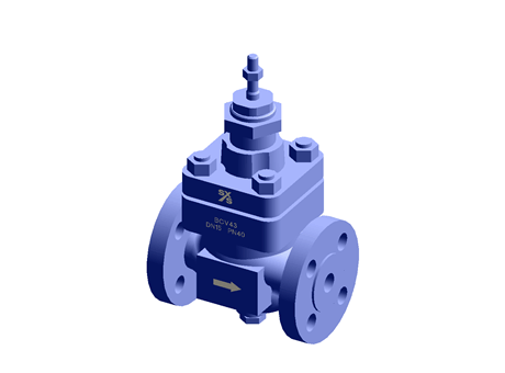 BCV43 Blowdown Control Valve DN15 PN40 PN (Pneumatic Actuation) Carbon Steel Spirax Sarco