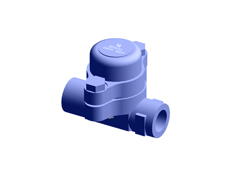 BPS32CV Balanced Pressure Thermostatic Steam Trap 1/2" Butt Weld Carbon Steel STD with Check Valve Spirax Sarco
