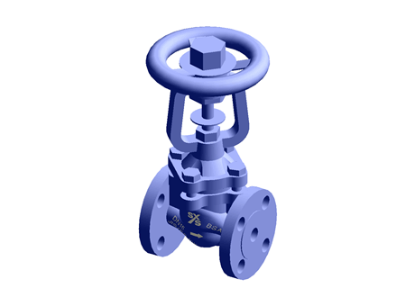 BSA2T Bellows Sealed Stop Valve with Throttling Plug DN20 PN25 SG Iron RPTFE Spirax Sarco