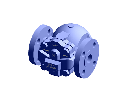 CA14S-14 Air and Gas Trap DN20 ASME 150 SG Iron Spirax Sarco