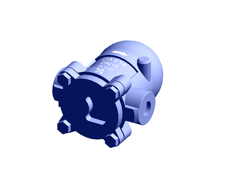 CAS14 Ball Float Gas/Air Drain Trap 3/4" Socket Weld Stainless Steel (316) with Viton Soft Valve Head Spirax Sarco