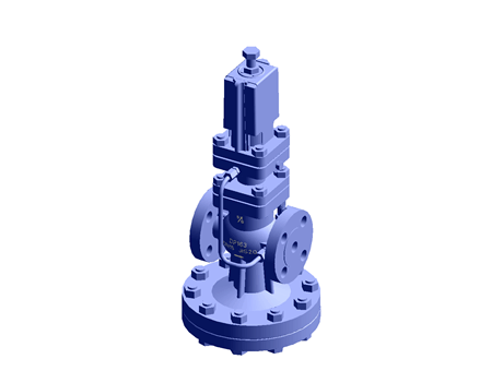 DP163 Pilot Operated Pressure Reducing Valve DN15 KS20 Stainless Steel Yellow Spring Spirax Sarco