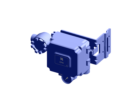 EP6SRA1-A Electro-Pneumatic Positioner (Single Acting) Rotary actuated and ATEX/IECEx/KCs with Mounting Kit Spirax Sarco