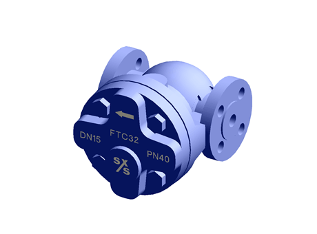 FTC32-4.5 (R-L) TV Ball Float Steam Trap DN15 PN40 Cast Steel Spirax Sarco