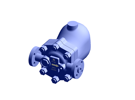 FTC62-46 (R-L) Ball Float Steam Trap 1/2" Socket Weld Carbon Steel with NPT Drain Spirax Sarco