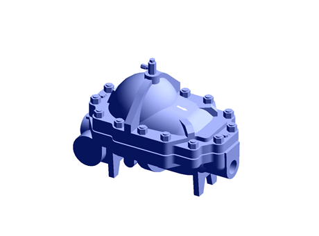 FTC80-62 Ball Float Steam Trap (R-L) 1.1/2" ASME 600 Cast Steel with 3/4" Socket Weld Air Vent Connection Spirax Sarco