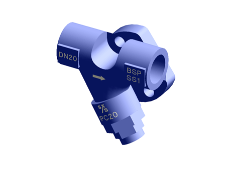IPC21 Pipeline Connector with Integral Spiratec Sensors 1" BSP Austenitic Stainless Steel Spirax Sarco