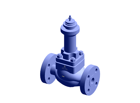 JE83HTSUES Two-port Control Valve DN32 PN100 (KV 16) Alloy Steel Spirax Sarco