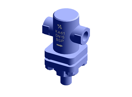 KA63 Self-acting Control Valve DN32 ASME 300 Stainless Steel (316) Spirax Sarco