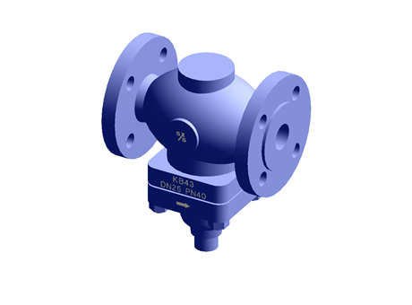 KB43 Self Acting Control Valve (Balanced) DN40 PN40 Steel Spirax Sarco