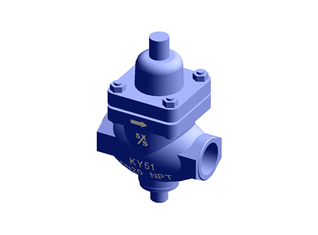 KY51 Self-acting Control Valve 1.1/4" BSP Bronze without Bleed Hole Spirax Sarco
