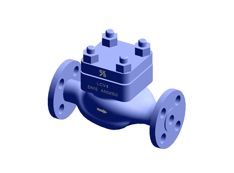 LCV4 Lift Check Valve DN15 KS20 Carbon Steel Spirax Sarco
