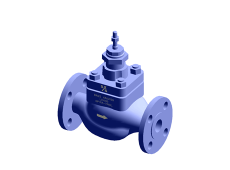 LLA43DTSUSS Two-port Control Valve DN20 ASME 150 (CV 7.3) Carbon Steel Spirax Sarco
