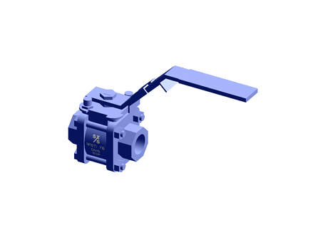 M10Ti2 ISO Full Bore Ball Valve 1" BSP Carbon Steel Spirax Sarco