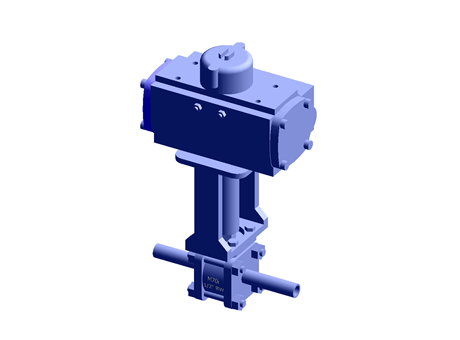 M70i ISO Ball Valve with BVL307X BVA340S8 DN40 Tri-Clamp Stainless Steel Spirax Sarco