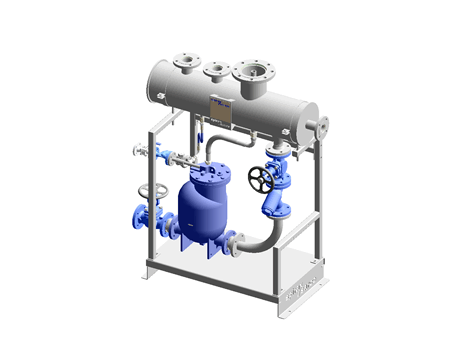 MFP14-PPU (Vented) Triplex Automatic Pump Packaged Unit DN80 x DN50 PN16 Spirax Sarco