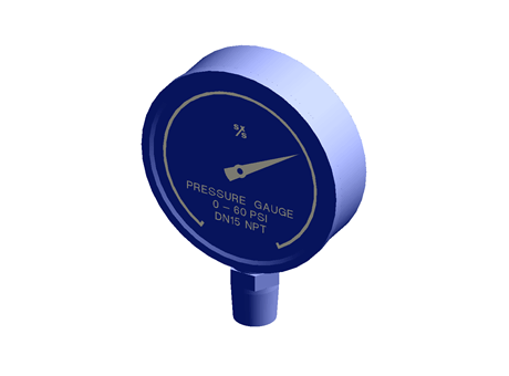 2" Dial Pressure Gauge (0-11 Bar/0-160 PSI) Spirax Sarco