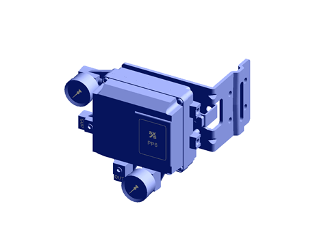 PP6SR1-A Pneu-Pneu Positioner (Single Acting) Rotary actuated and Safe with Mounting Kit Included Spirax Sarco
