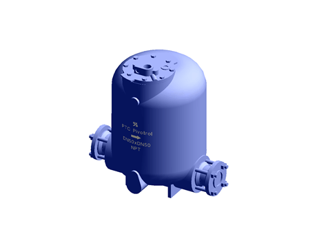 PTC Pilot Operated Pressure Reducing Valve 3" x 2" NPT x ASME 150 Cover Connection NPT (.9-1.0 SG) Spirax Sarco