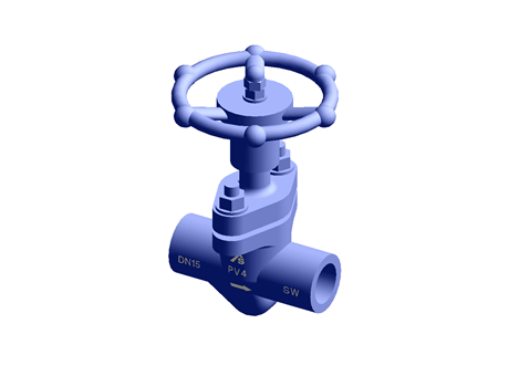 PV4 Piston Valve 3/4" Socket Weld (N) Carbon Steel Spirax Sarco