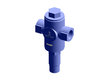 SBRA Self Acting Temperature Control Valve 3/4" BSP (with Bleed) Gunmetal Spirax Sarco