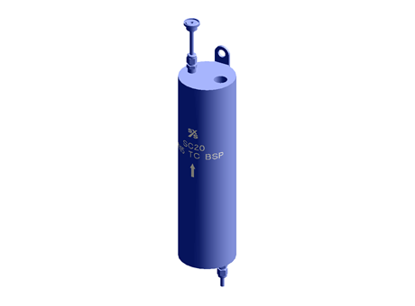 SC20 Sample Cooler 1/2" Tri-Clover x NPT Stainless Steel Spirax Sarco