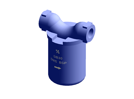 SIB30/5 Sealed Inverted Bucket Steam Trap 1/2" Socket Weld 20 Bar Stainless Steel Spirax Sarco