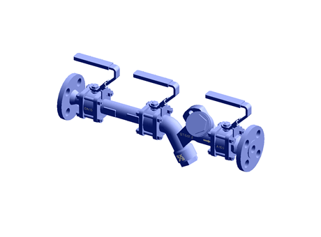 STS17.2 Compact pipeline connector steam trapping station DN15 ASME 300 Stainless Steel Spirax Sarco