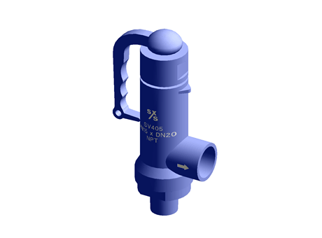 SV406 Safety Valve DN20 NPT Stainless Steel (3/4" Screwed NPT) Spirax Sarco