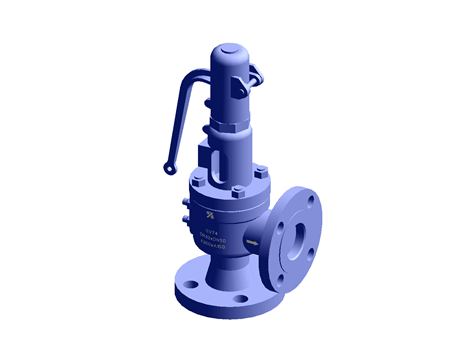 SV74-XP Safety Valve ASME 300 Carbon Steel 120.3-137.2 PSI Spirax Sarco