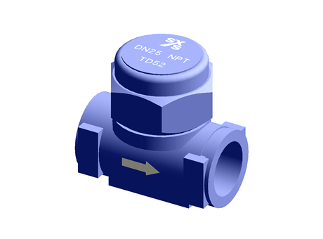 TD52 Barstock Steam Trap 3/8" NPT Stainless Steel Spirax Sarco