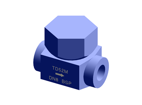 TD52M-LCA Thermodynamic Steam Trap 1/2" BSP Stainless Steel Spirax Sarco