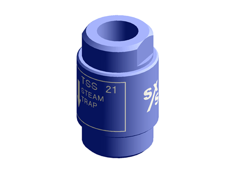TSS21 Thermostatic Steam Tracer Trap 1/2" Socket Weld Spirax Sarco