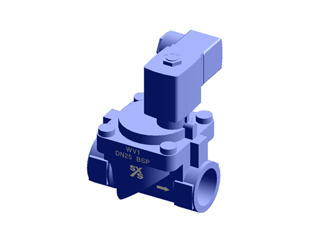 WV1 Water Valve - Pilot Operated 1" BSP Type 6281 230v Brass Spirax Sarco