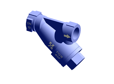 FIG16 'Y' Strainer 3/8" BSP Austenitic Stainless Steel 40 Mesh Spirax Sarco