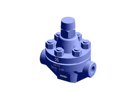 HP70 Bimetallic Steam Trap 1" Socket Weld Alloy Steel Spirax Sarco