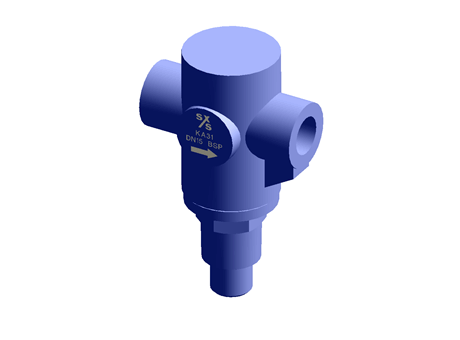 KA33 Self Acting Control Valve (Unbalanced Trim) DN32 PN16 Cast Iron Spirax Sarco