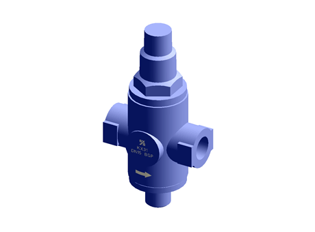 KX31 Self Acting Control Valve 1.1/2" BSP R/A (No Bleed) Cast Iron Spirax Sarco