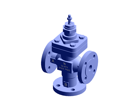 QL73M - Standard Bonnet Three-port Control Valve DN50 ASME 150 SG Iron Spirax Sarco