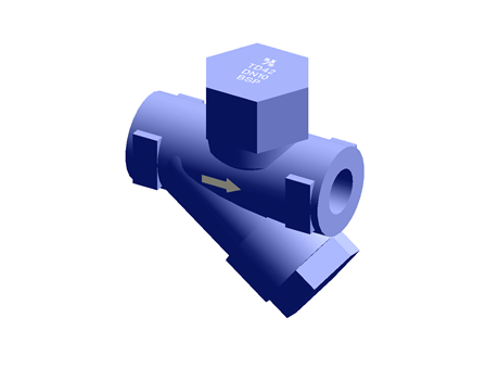 TD42LC Thermodynamic Steam Trap 1/2" NPT Stainless Steel 3.1B Spirax Sarco
